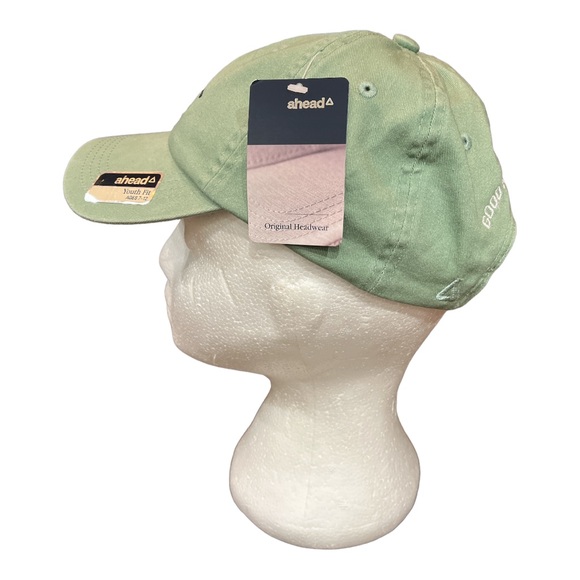 NWT Black Dog Youth Fit Mint Green Baseball Hat - Picture 2 of 8